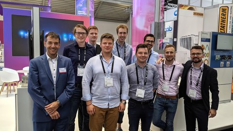 CAMP Team (TU Dresden, Fraunhofer IWS) auf der Laser World of Photonics 2019 in München