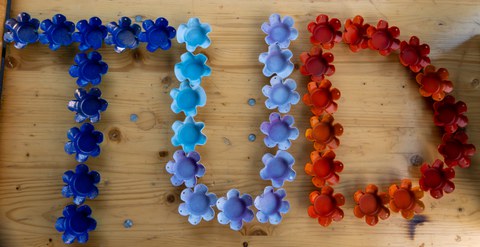 TUD aus Blumen