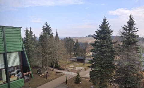 Ausblick vom Hotel