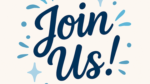 Die Abbildung besteht nur aus dem Text „Join us!“.