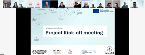 Das Bild zeigt ein Foto mit allen Teilnehmern des Kick-off-Meetings.