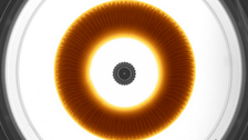 Buoyant-instability patterns during a chemical reaction front 