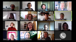 Onlinemeeting der Professur Biomaterialien