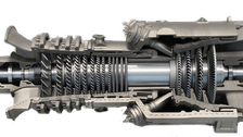 Modell einer Gasturbine (Selektives Elektronenstrahlschmelzen und Laserstrahlschmelzen)