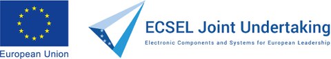 Logos of the European Union and the Joint Undertaking (JU) ‘Electronic Component Systems for European Leadership’ (ECSEL)