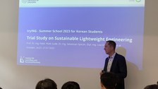 ILK-Sommerschule für hochbegabte koreanische Jugendliche. Juli 2023