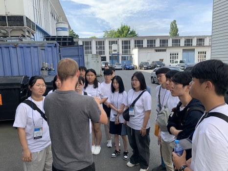 ILK-Sommerschule für hochbegabte koreanische Jugendliche. Juli 2023