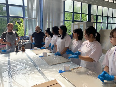 ILK-Sommerschule für hochbegabte koreanische Jugendliche. Juli 2023