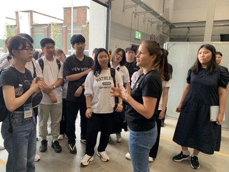 ILK-Sommerschule für hochbegabte koreanische Jugendliche. Juli 2023