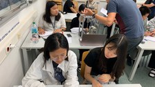 ILK-Sommerschule für hochbegabte koreanische Jugendliche. Juli 2023