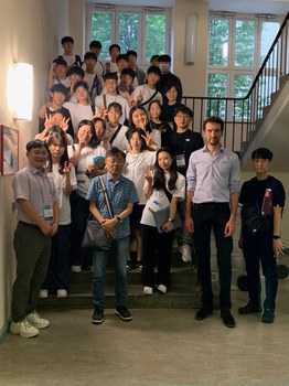 ILK-Sommerschule für hochbegabte koreanische Jugendliche. Juli 2023