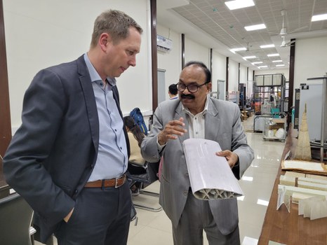Prof. Gude meets Prof. Behera in New Delhi, March 2024