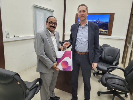 Prof. Gude meets Prof. Behera in New Delhi, March 2024