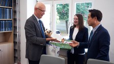 MoU zwischen ILK und JBNU, Korea. 10. August 2022