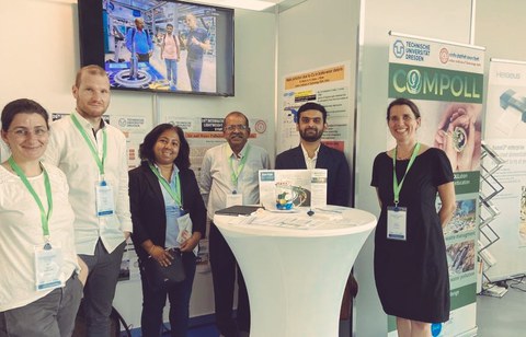 COMPOLL-Stand beim 26. Leichtbausymposium