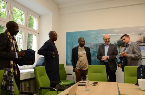 Senegal-Delegation Juni 2024. Am ILK