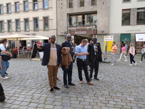 Senegal-Delegation Juni 2024. Stadtführung