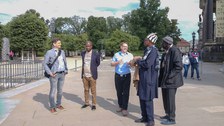 Senegal Delegation Stadführung