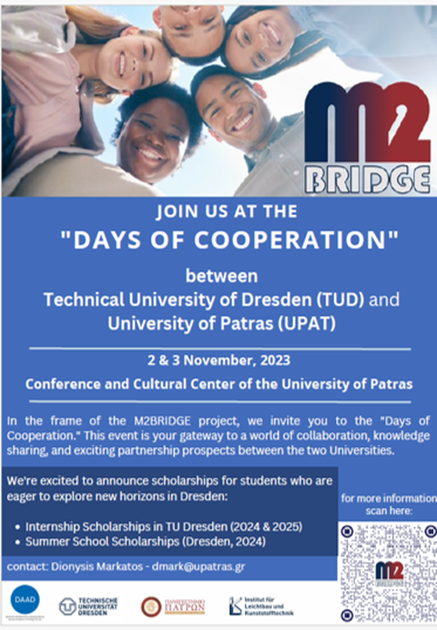 Flyer with information about the Days of Cooperation.