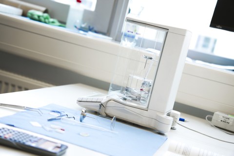Density meter.