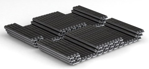 The multi-cell storage system enables efficient use of the limited space in modern vehicle designs.