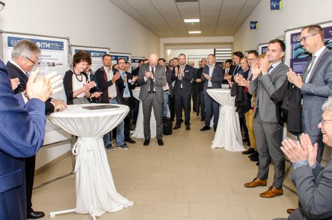 Great interest in the opening event. 