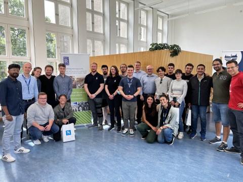 Participants of the presentation session at the Fly-In 