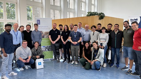 Participants of the presentation session at the Fly-In 