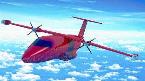Das Flugzeugkonzept Xargo des studentischen Teams des Lehrstuhls für Luftfahrzeugtechnik der Technischen Universität Dresden als Entwurf eines innovativen Zubringerflugzeugs für das Jahr 2025