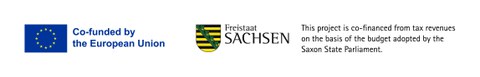 EU Sachsen Logo eng