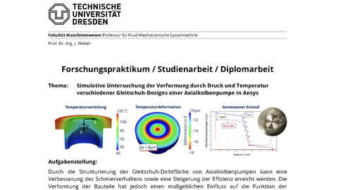Ausschreibung Studienarbeiten
