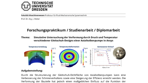 Ausschreibung Studienarbeiten
