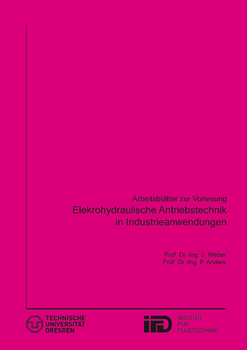 Umdruck "Elektrohydraulische Antriebstechnik in Industrieanwendungen"
