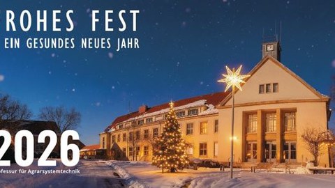 ZIN Gebäude mit Weihnachtlichen Motiv 