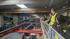 Blick in Produktion bei Firma Grimme