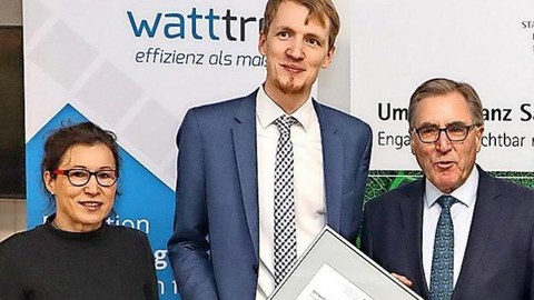 Umweltallianz zeichnet Watttron aus