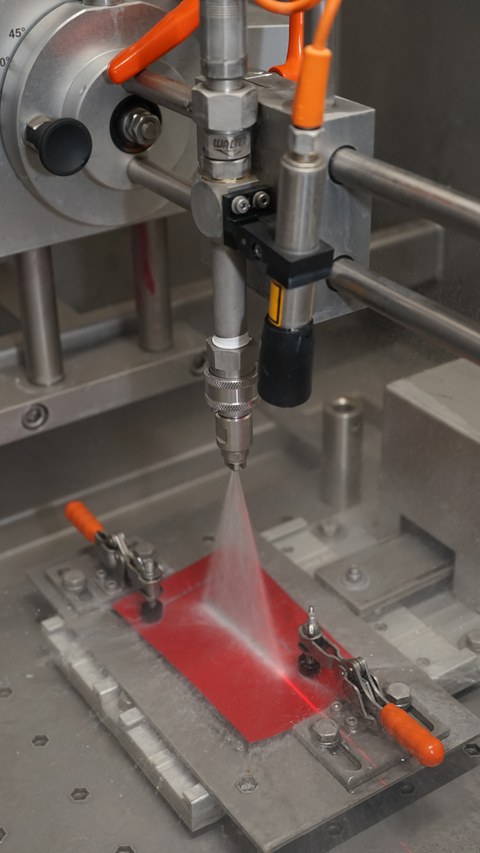 Water jet tester