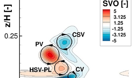 Streamwise vorticity