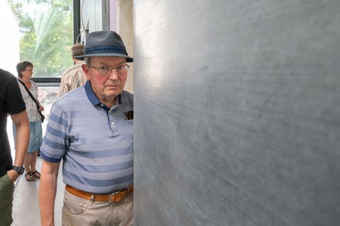 Impressionen von der Besichtigung der Baustelle des Carbonbeton-Gebäudes CUBE