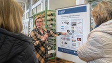Besuch der Kanzlerin der TUD am ITM