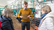 Besuch der Kanzlerin der TUD am ITM