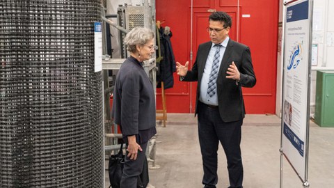 Besuch der Rektorin der TUD am ITM