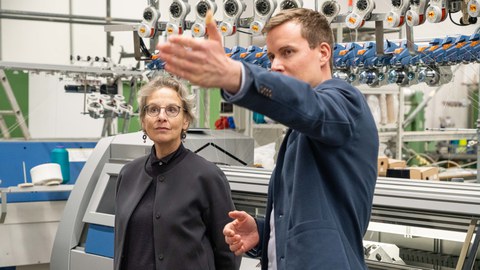 Besuch der Rektorin der TUD am ITM