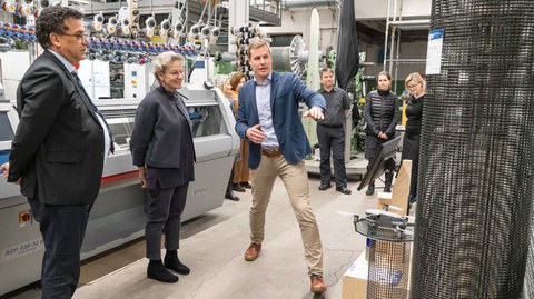 Besuch der Rektorin der TUD am ITM