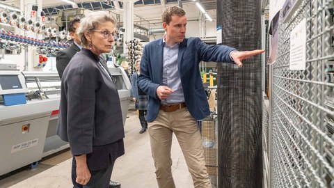 Besuch der Rektorin der TUD am ITM
