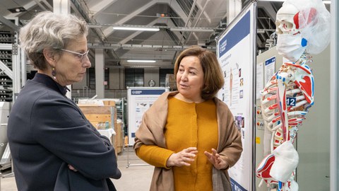 Besuch der Rektorin der TUD am ITM