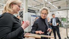 Besuch der Rektorin der TUD am ITM
