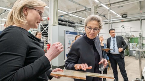 Besuch der Rektorin der TUD am ITM