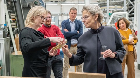 Besuch der Rektorin der TUD am ITM