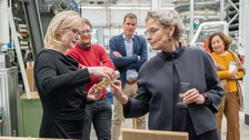 Besuch der Rektorin der TUD am ITM